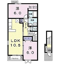 ガーデンハウス　マーブルI 2階
