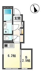 プランドールエス 1階/-