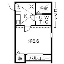 愛知県名古屋市守山区小幡１丁目（賃貸アパート1K・2階・20.90㎡） その2