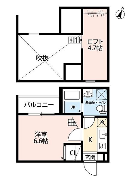 愛知県名古屋市守山区東山町(賃貸アパート1K・2階・21.77㎡)の写真 その2