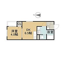 愛知県名古屋市西区江向町５丁目（賃貸アパート1DK・3階・25.96㎡） その2