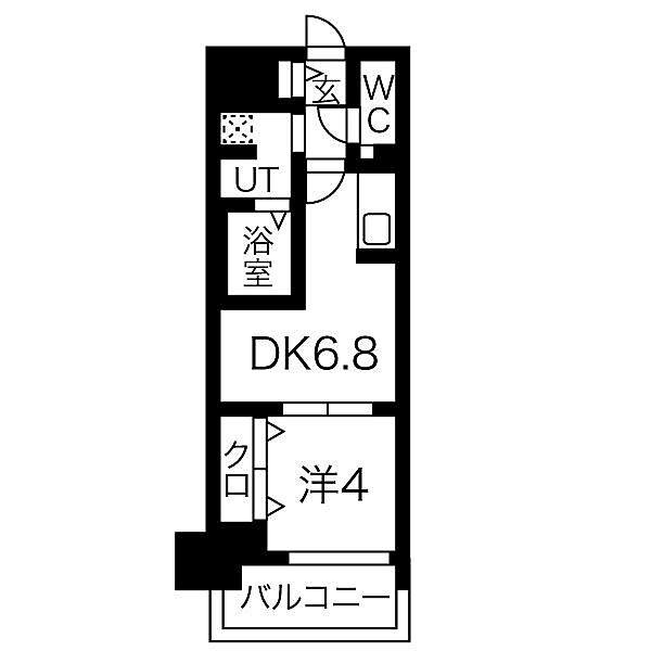 愛知県名古屋市中区丸の内３丁目(賃貸マンション1DK・11階・29.70㎡)の写真 その2