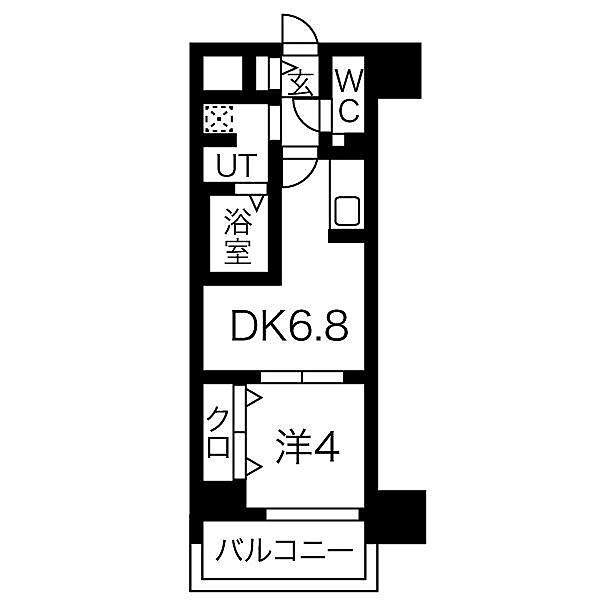 愛知県名古屋市中区丸の内３丁目(賃貸マンション1DK・7階・29.70㎡)の写真 その2