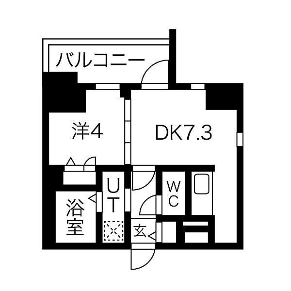 愛知県名古屋市中区丸の内３丁目(賃貸マンション1DK・12階・29.10㎡)の写真 その2