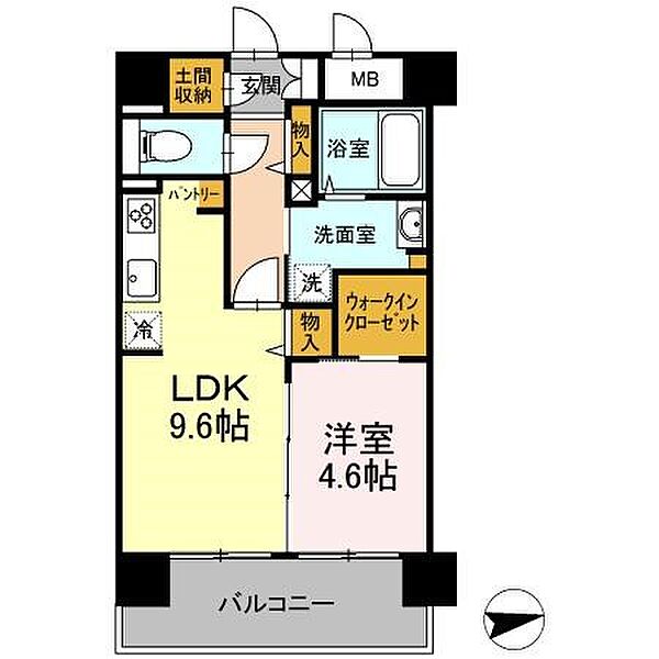 愛知県名古屋市東区東桜２丁目(賃貸マンション1LDK・5階・42.15㎡)の写真 その2