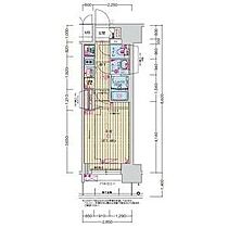 愛知県名古屋市千種区今池５丁目（賃貸マンション1K・14階・24.51㎡） その2