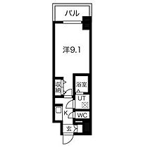 愛知県名古屋市東区葵３丁目（賃貸マンション1K・9階・27.12㎡） その2