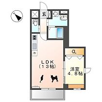 愛知県名古屋市北区山田町４丁目（賃貸アパート1LDK・3階・42.79㎡） その2