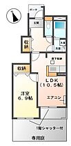 愛知県名古屋市守山区四軒家２丁目（賃貸アパート1LDK・1階・45.09㎡） その2