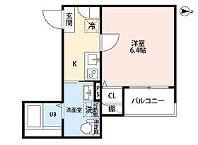 愛知県名古屋市北区東味鋺３丁目（賃貸アパート1K・2階・22.75㎡） その2