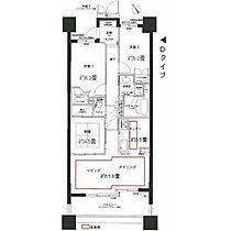 愛知県名古屋市東区泉１丁目（賃貸マンション3LDK・13階・71.96㎡） その2