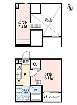 愛知県名古屋市西区南川町（賃貸アパート1K・1階・20.69㎡） その2