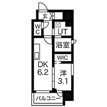 愛知県名古屋市北区平安１丁目（賃貸マンション1DK・7階・29.61㎡） その2