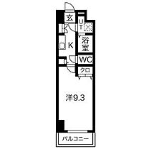 愛知県名古屋市東区東桜１丁目（賃貸マンション1K・7階・29.39㎡） その2