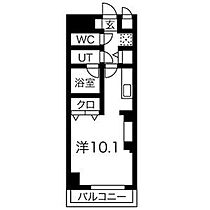 愛知県名古屋市中区新栄１丁目（賃貸マンション1R・8階・29.70㎡） その2