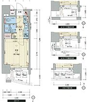 愛知県名古屋市東区泉１丁目（賃貸マンション1K・2階・23.76㎡） その2