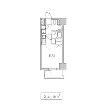 愛知県名古屋市東区筒井３丁目（賃貸マンション1R・2階・23.88㎡） その2