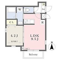 愛知県名古屋市北区志賀町１丁目（賃貸アパート1LDK・1階・33.01㎡） その2