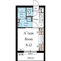 愛知県名古屋市中区新栄３丁目（賃貸アパート1K・2階・21.53㎡） その2