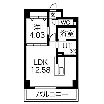 愛知県名古屋市東区代官町（賃貸マンション1LDK・2階・40.08㎡） その2