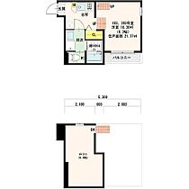 愛知県名古屋市北区御成通２丁目（賃貸アパート1K・1階・21.37㎡） その2