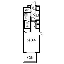 愛知県名古屋市北区山田１丁目（賃貸マンション1K・9階・25.65㎡） その2