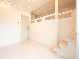 名鉄瀬戸線 森下駅 徒歩8分の賃貸アパート 2階1SKのリビング/ダイニング