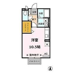 間取図画像 ワンルーム