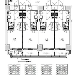 名古屋市東区泉2丁目マンション 1Kの間取図画像