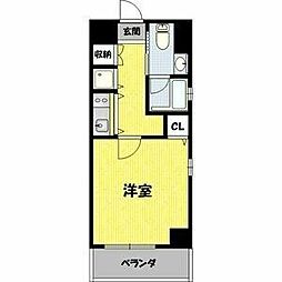 izumi 1Kの間取図画像