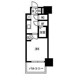名古屋市中区新栄2丁目マンション 1Kの間取図画像