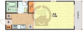 大阪府大阪市西区川口4丁目（賃貸マンション1K・3階・27.60㎡） その2