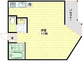 大阪府大阪市中央区谷町6丁目18-25（賃貸マンション1R・7階・24.84㎡） その2