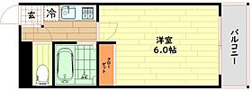 大阪府大阪市浪速区大国1丁目（賃貸マンション1K・7階・17.39㎡） その2