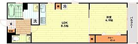 大阪府大阪市浪速区幸町2丁目（賃貸マンション1LDK・2階・39.36㎡） その2