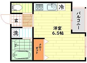 大阪府大阪市福島区吉野3丁目（賃貸マンション1R・3階・20.90㎡） その2