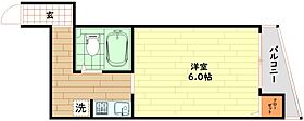 大阪府大阪市浪速区浪速西1丁目（賃貸マンション1R・3階・20.00㎡） その2