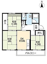 5階 / 3DK / 47.99㎡