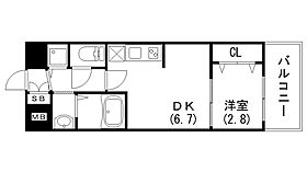 セレニテ神戸元町 1110 ｜ 兵庫県神戸市中央区海岸通3丁目1-22（賃貸マンション1DK・11階・27.30㎡） その2