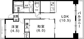 エリム摩耶 402 ｜ 兵庫県神戸市灘区畑原通3丁目8-12（賃貸マンション2LDK・4階・54.35㎡） その2