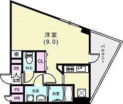 パシフィックレジデンス神戸八幡通 1001 ｜ 兵庫県神戸市中央区八幡通1丁目1-22（賃貸マンション1R・10階・29.48㎡） その2