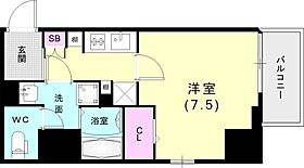 レジデンス神戸ウィステリアパーク 803 ｜ 兵庫県神戸市兵庫区本町1丁目3-15（賃貸マンション1K・8階・27.05㎡） その2