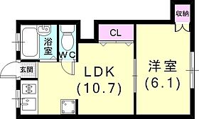 シルフィード・ドゥ・永沢 303 ｜ 兵庫県神戸市兵庫区永沢町3丁目7-14（賃貸マンション1LDK・3階・32.40㎡） その2