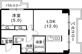 コスモプラザ三宮 215 ｜ 兵庫県神戸市中央区御幸通3丁目2-4（賃貸マンション1LDK・2階・38.19㎡） その2