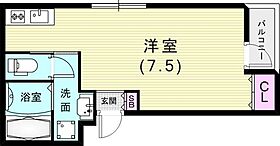 ワコーレヴィータ神戸上沢通サウス 102 ｜ 兵庫県神戸市兵庫区上沢通3丁目5-6（賃貸マンション1R・1階・20.35㎡） その2