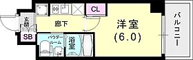 エステムプラザ神戸西IVインフィニティ 507 ｜ 兵庫県神戸市兵庫区西柳原町4-12（賃貸マンション1K・5階・20.62㎡） その2