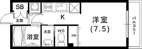 アーバネックス神戸駅前 1107 ｜ 兵庫県神戸市中央区相生町5丁目14-19（賃貸マンション1R・11階・25.46㎡） その2