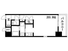 エスライズ新神戸  ｜ 兵庫県神戸市中央区生田町1丁目1-32（賃貸マンション1R・8階・29.88㎡） その2