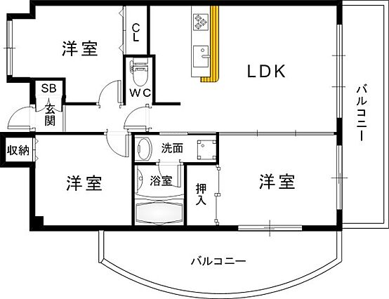 ランデージ神戸山の手館_間取り_0