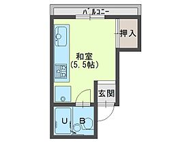 大阪府寝屋川市三井南町（賃貸マンション1R・2階・14.50㎡） その2